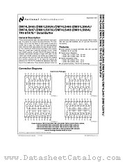 DM74LS466N datasheet pdf National Semiconductor
