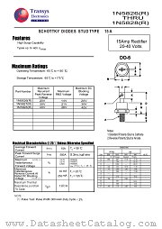 1N5827R datasheet pdf TRANSYS Electronics Limited