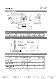 WC1602K datasheet pdf Wincom Electronics