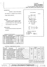 2SC5395 datasheet pdf Isahaya Electronics Corporation