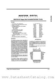 WD2797 datasheet pdf Western Digital