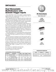 74LS221N datasheet pdf ON Semiconductor