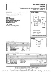2SA1945 datasheet pdf Isahaya Electronics Corporation