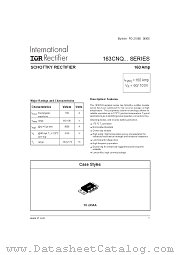 163CNQ100 datasheet pdf International Rectifier