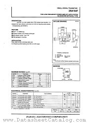 2SA1947 datasheet pdf Isahaya Electronics Corporation