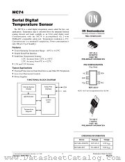 MC74A5-33SNTR datasheet pdf ON Semiconductor