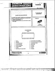 TDA1048 datasheet pdf etc