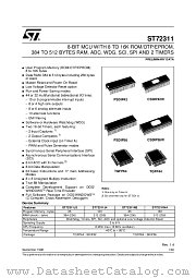 ST72311N2T6 datasheet pdf ST Microelectronics