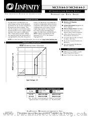 MC34164-3 datasheet pdf Microsemi