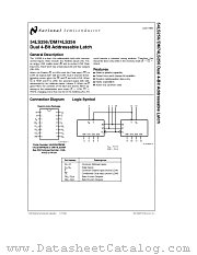 DM74LS256N datasheet pdf National Semiconductor