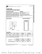 74LVX3L384WM datasheet pdf National Semiconductor