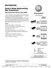 MC74HC245ADWG datasheet pdf ON Semiconductor
