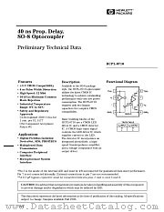 HCPL0710 datasheet pdf Agilent (Hewlett-Packard)