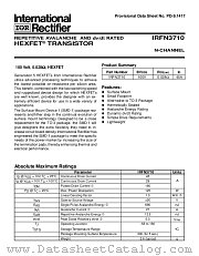 IRFN3710 datasheet pdf International Rectifier