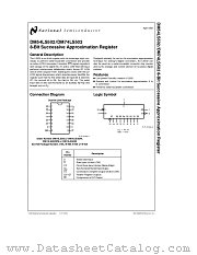 DM74LS502N datasheet pdf National Semiconductor