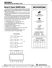 MC74VHCT00ADT datasheet pdf ON Semiconductor