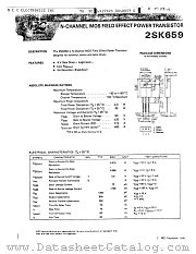 2SK659 datasheet pdf NEC