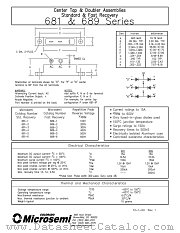689-5D datasheet pdf Microsemi