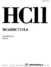 MC68HC811L6MFU datasheet pdf Motorola