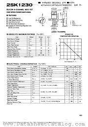 2SK1230 datasheet pdf Hitachi Semiconductor