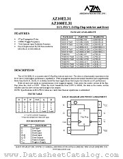 AZ100EL31DR2 datasheet pdf Arizona Microtek
