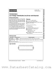 74VCXH16244G datasheet pdf Fairchild Semiconductor
