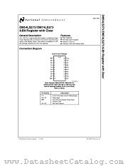 DM74LS273M datasheet pdf National Semiconductor