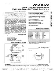 MAX860C/D datasheet pdf MAXIM - Dallas Semiconductor