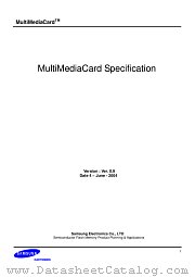 MC56U512NACA datasheet pdf Samsung Electronic