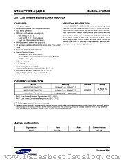 K4S56323PF-FG datasheet pdf Samsung Electronic
