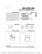 ICL7667MJA datasheet pdf MAXIM - Dallas Semiconductor