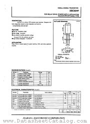 2SC3247 datasheet pdf Isahaya Electronics Corporation