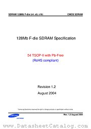 K4S281632F-UL60 datasheet pdf Samsung Electronic