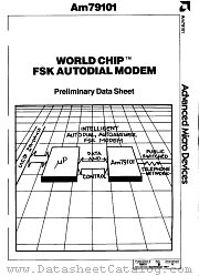 AM79101PI datasheet pdf Advanced Micro Devices