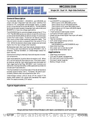 MIC2505-2BN datasheet pdf Micrel Semiconductor