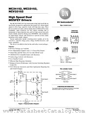 MC34152 datasheet pdf ON Semiconductor