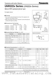 UNR222X datasheet pdf Panasonic