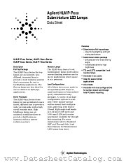 HLMP-6400-F00XX datasheet pdf Agilent (Hewlett-Packard)