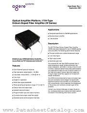 W1724 datasheet pdf Agere Systems