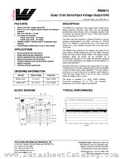 WM2614CDT datasheet pdf Wolfson