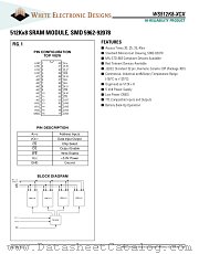 WS512K8-35CCA datasheet pdf White Electronic Designs