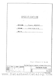 2SK1938 datasheet pdf Fuji Electric