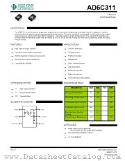 AD6C311 datasheet pdf Solid State Optronics