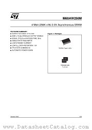 M68AW256ML70ND1T datasheet pdf ST Microelectronics