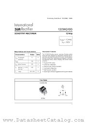 12CWQ10GPBF datasheet pdf International Rectifier