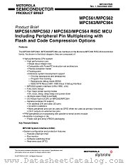 MPC561MZP40 datasheet pdf Motorola