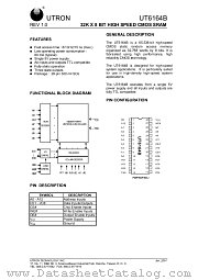 UT6164B datasheet pdf UTRON Technology