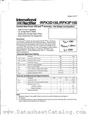 IRFK3D150 datasheet pdf International Rectifier
