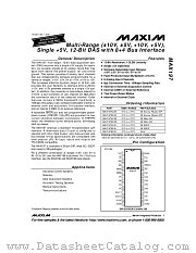 MAX197BEWI datasheet pdf MAXIM - Dallas Semiconductor