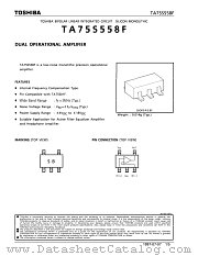 TA75S558 datasheet pdf TOSHIBA